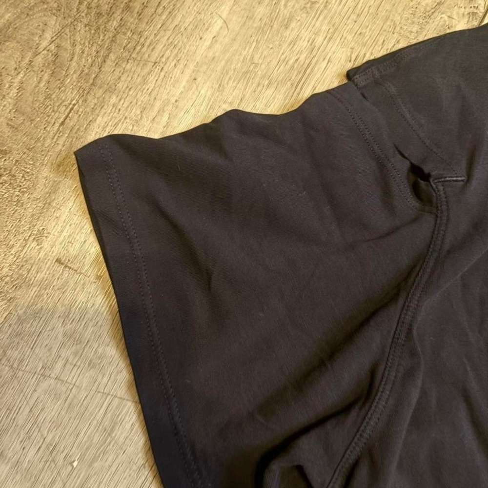 lululemon athletica Diagonal Two-Tone Long Sleeve Tee in Black and White - Picture 6 of 6